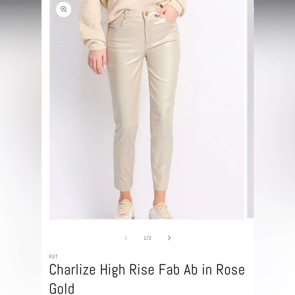 Kut Charlize High Rise Jeans